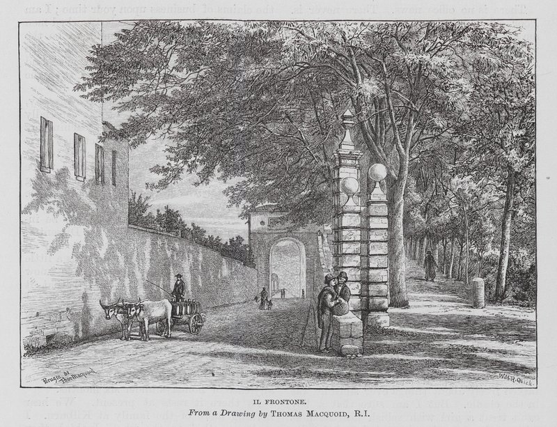 Il Frontone door Thomas Robert Macquoid