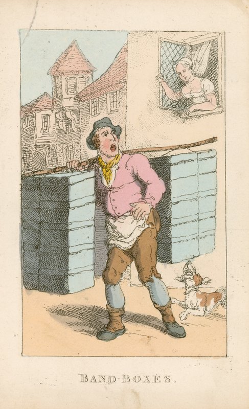Hoedendozen door Thomas Rowlandson