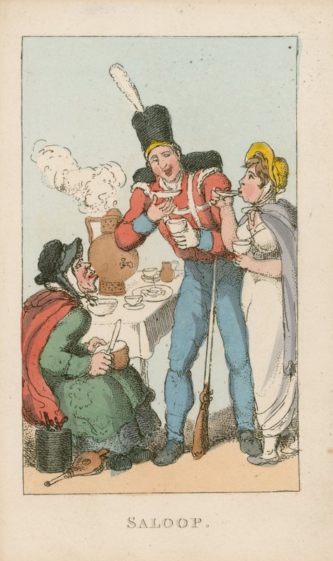 Saloop door Thomas Rowlandson