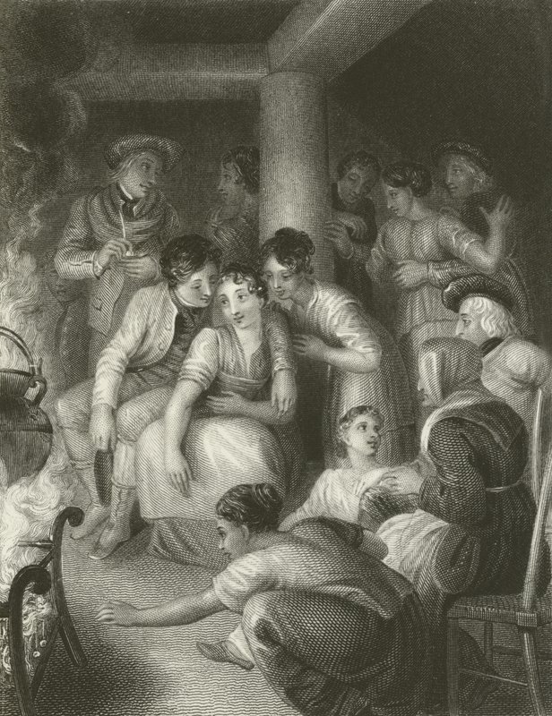 Halloween door Thomas Stothard
