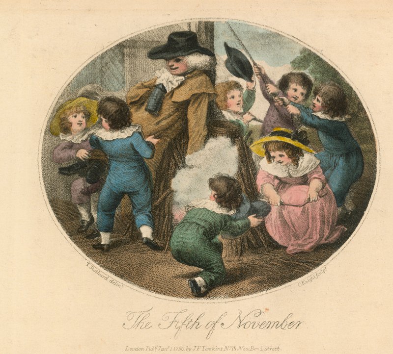 De Vijfde van November door Thomas Stothard