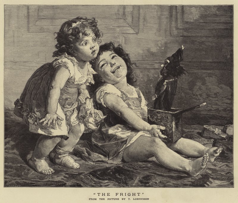 De schrik door Timoleon Marie Lobrichon