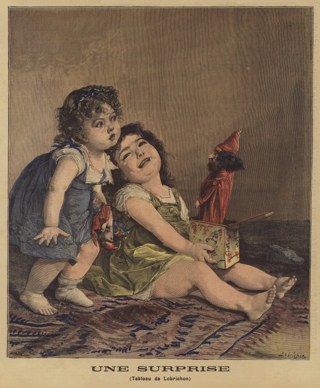 Een verrassing door Timoleon Marie Lobrichon