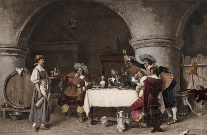 In de Wijnkelders van Brindisi door Tito Conti