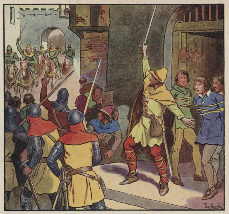Robin Hood en zijn vrolijke mannen door Trelleek