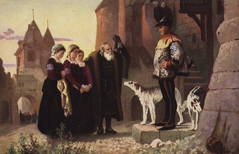 Het recht van de meester door Vasilij Dmitrievich Polenov