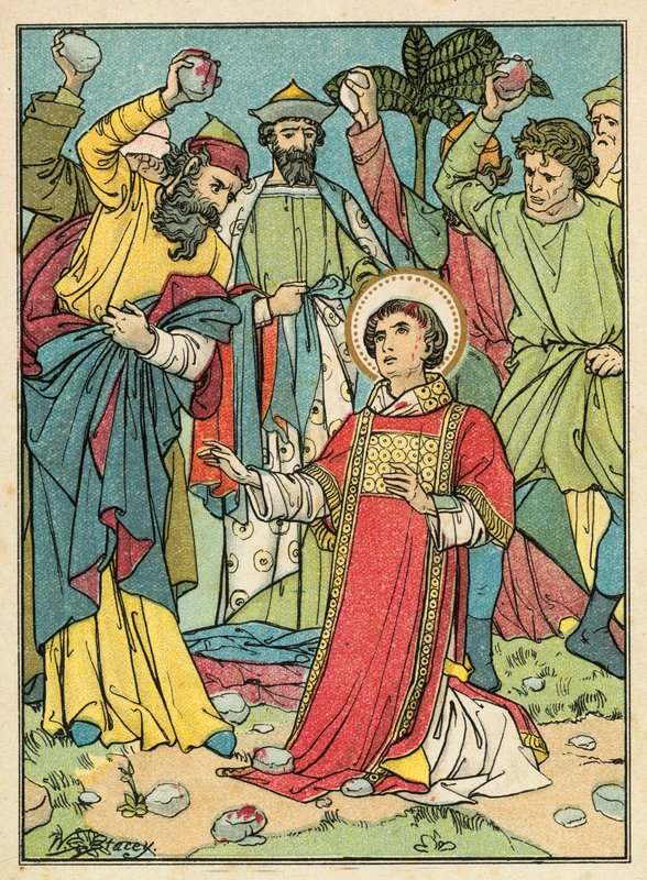 Steniging van Sint Stefanus door W.S. Stacey