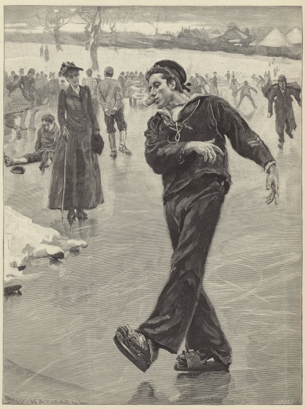 Marine-oefeningen door W. Hatherell