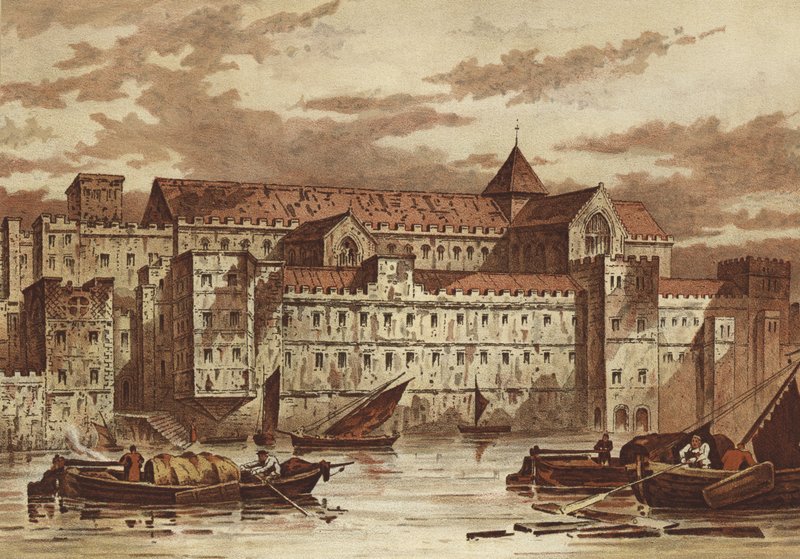 Het Savoy Paleis, Strand door Waldo Sargeant