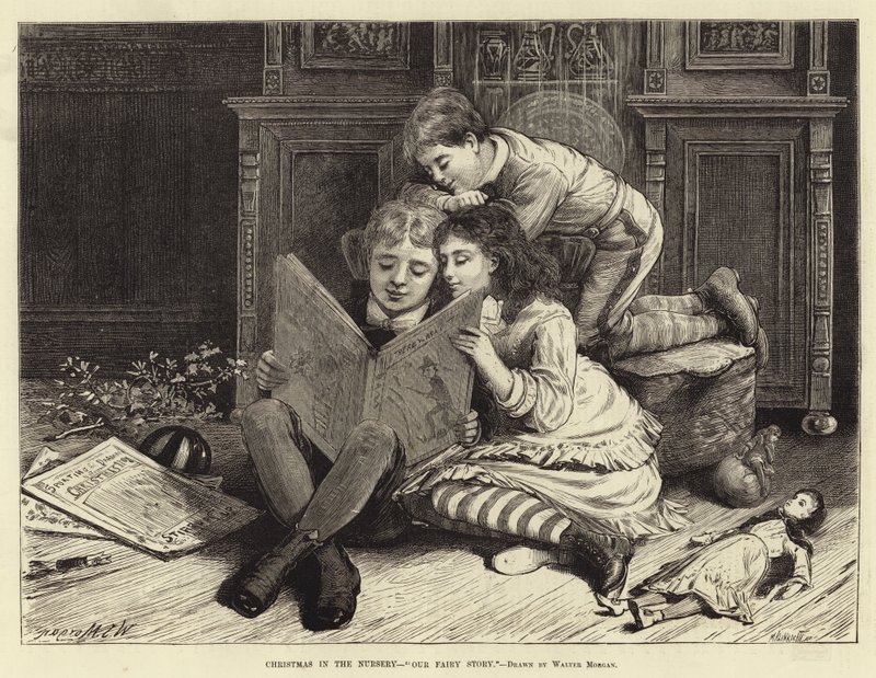 Kerstmis in de kinderkamer, Ons Sprookje door Walter Jenks Morgan