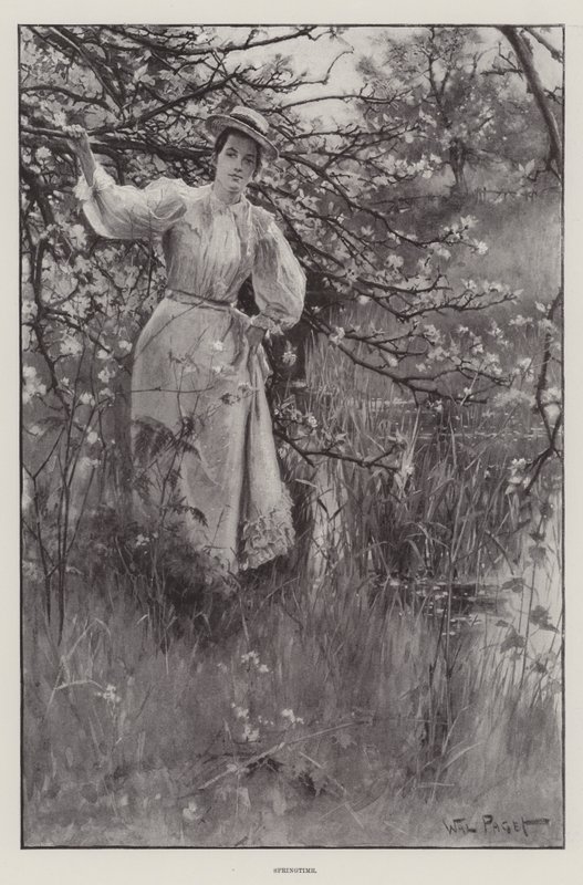 Lente door Walter Paget