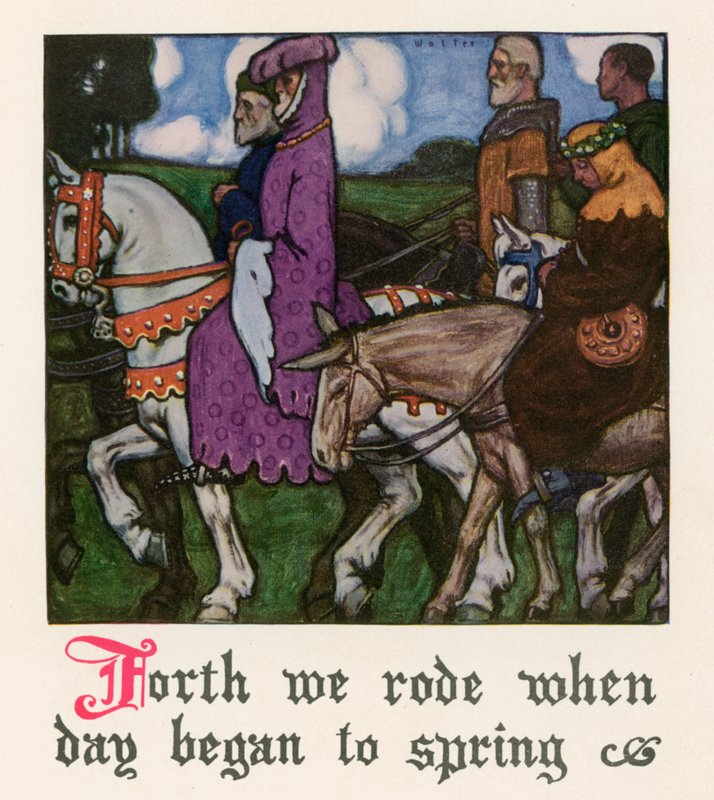 Chaucer: De Canterbury Tales door Walter Appleton Clark