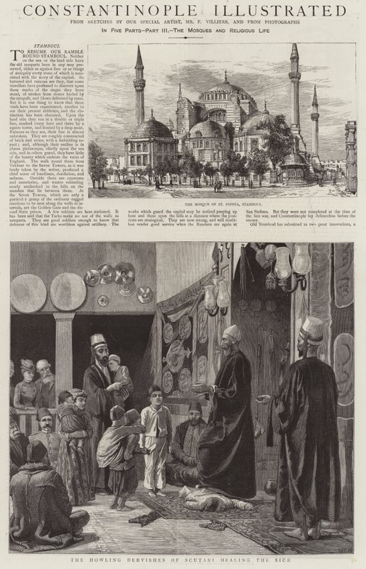 Constantinopel geïllustreerd door Walter Charles Horsley