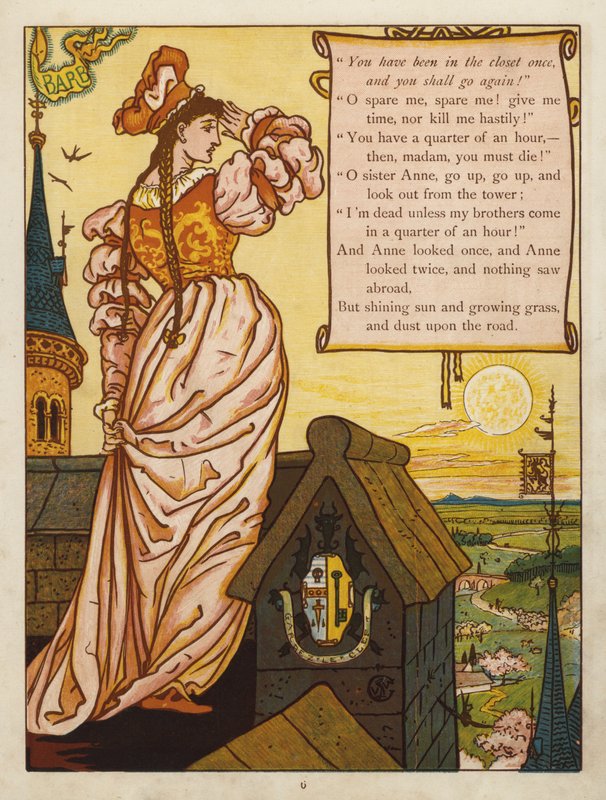 Blauwbaard door Walter Crane