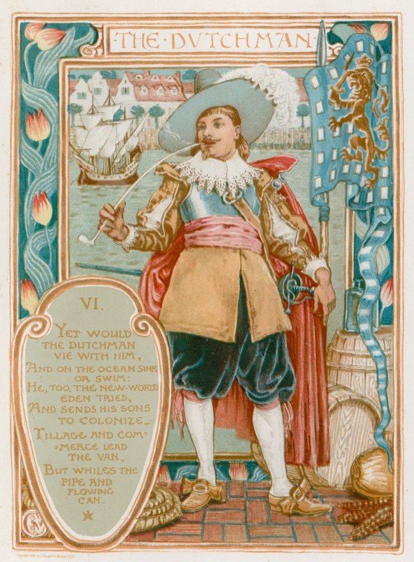 De Nederlander door Walter Crane