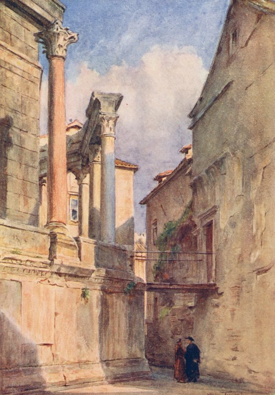 Het Mausoleum, Spalato door Walter Frederick Roofe Tyndale