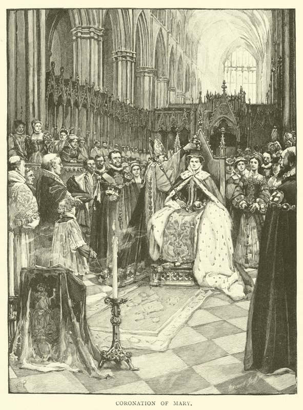 Kroning van Maria door Walter Paget