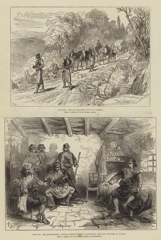 Russisch-Turkse Oorlog door Walter Paget