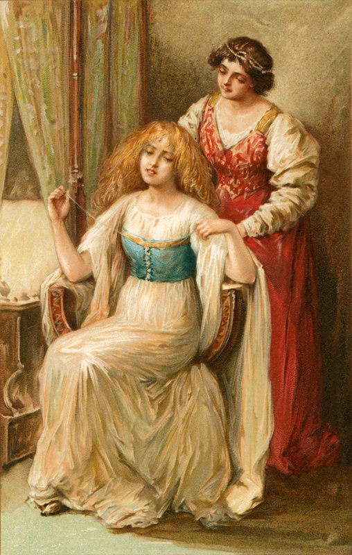 Desdemona door Walter Stanley Paget