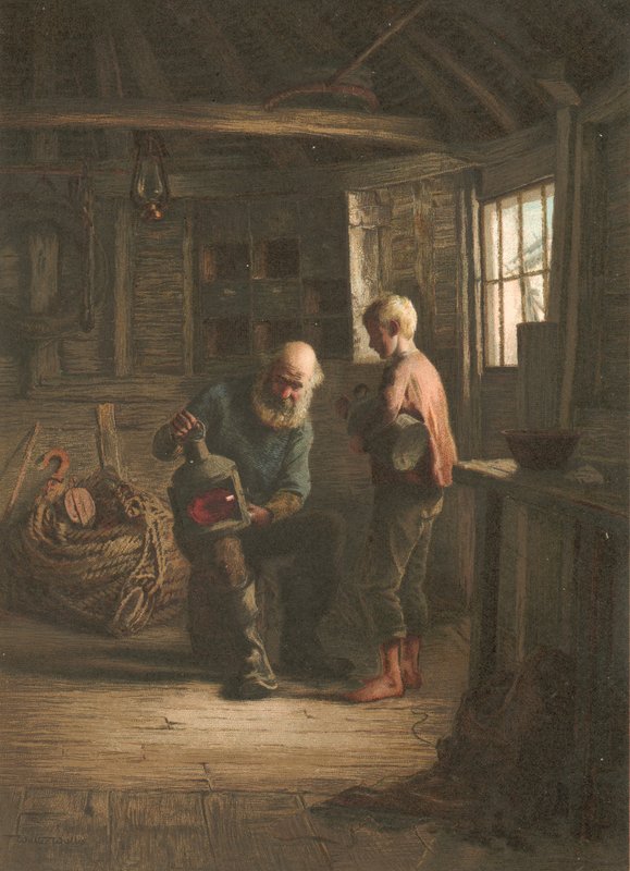 Het havenlicht door Walter Wallis