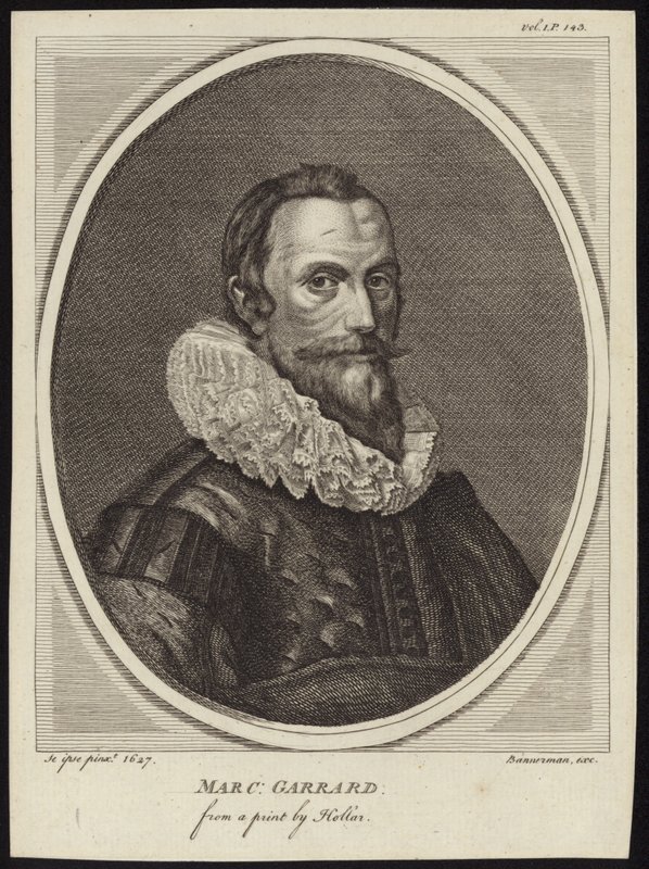 Marc Garrard door Wenceslaus Hollar