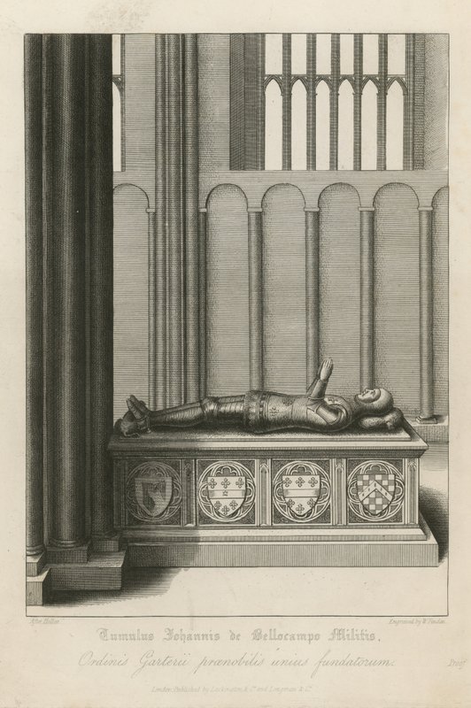 Graf van John Beauchamp door Wenceslaus Hollar