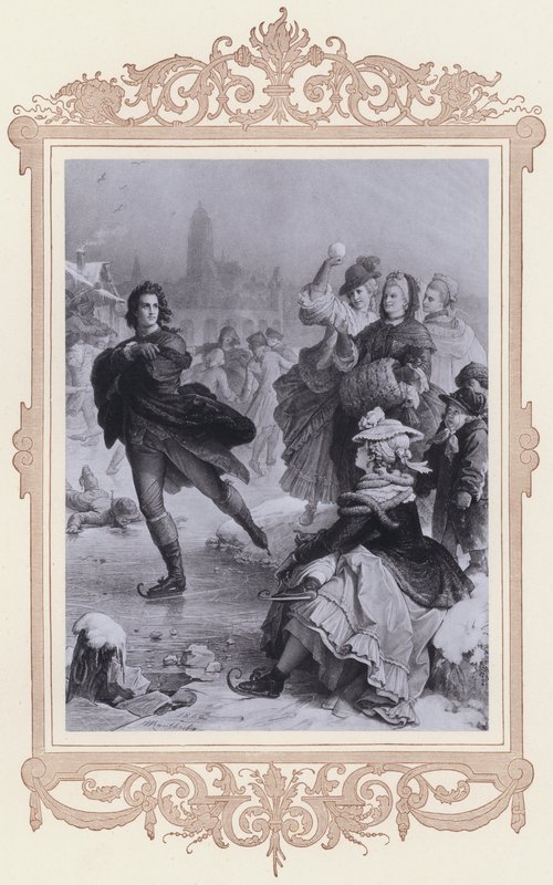 Goethe in Frankfurt door Wilhelm von (after) Kaulbach