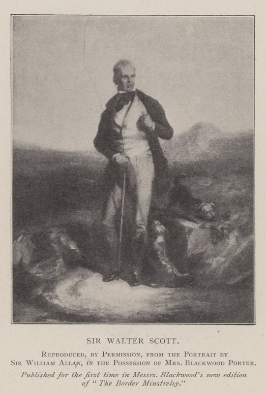 Sir Walter Scott door William Allan