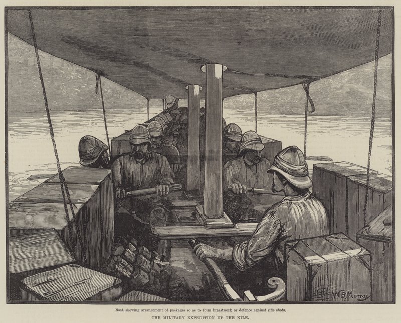 De Militaire Expeditie langs de Nijl door William Bazett Murray
