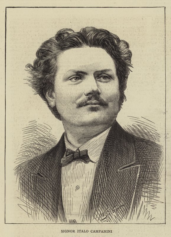 Signor Italo Campanini door William Biscombe Gardner