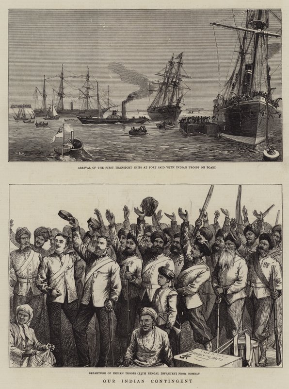 Ons Indisch Contingent door William Edward Atkins
