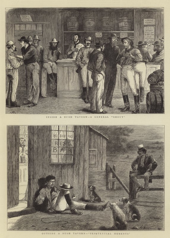 Bushleven in Queensland door William Ralston