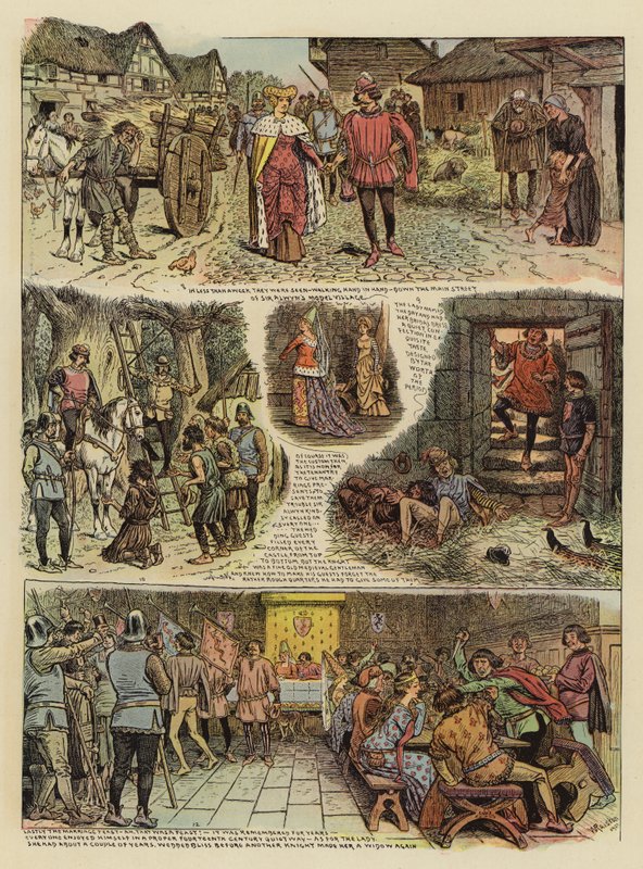 De ridder en de dame door William Ralston
