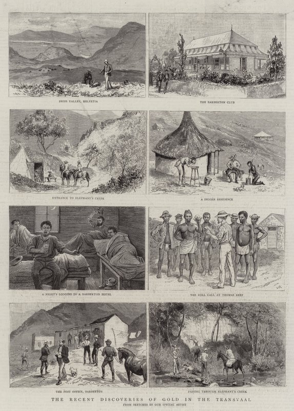 De recente goudontdekkingen in de Transvaal door William Ralston
