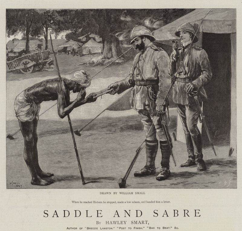 Zadel en Sabel door William Small