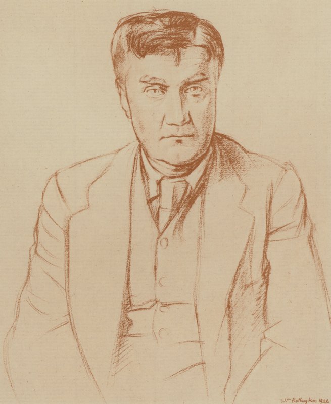 Ralph Vaughan Williams door William (after) Rothenstein