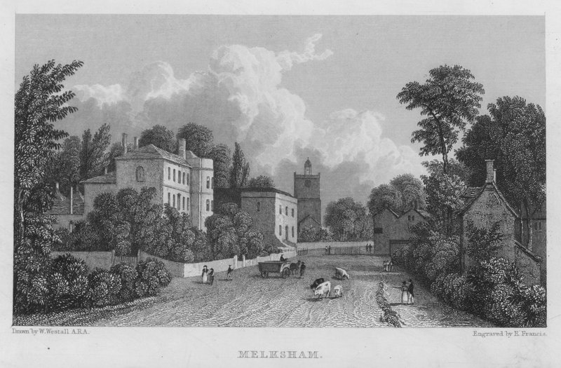 Melksham door William (after) Westall