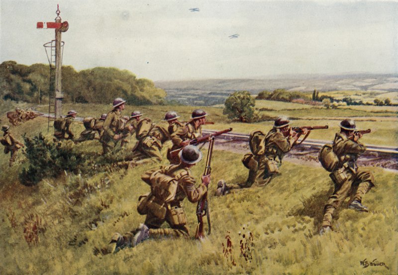 De Spoorweg Vasthouden door William Barnes Wollen