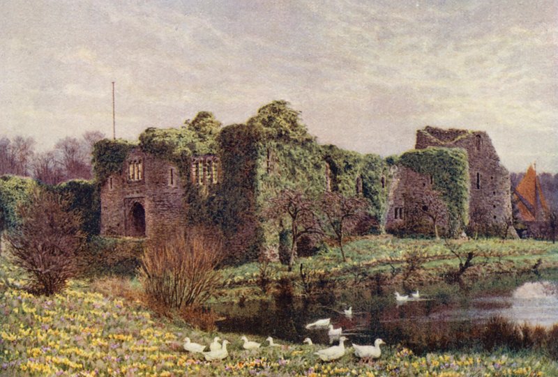 Allington Castle door William Biscombe Gardner
