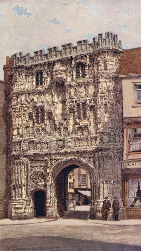 Christ Church Gate, Canterbury door William Biscombe Gardner