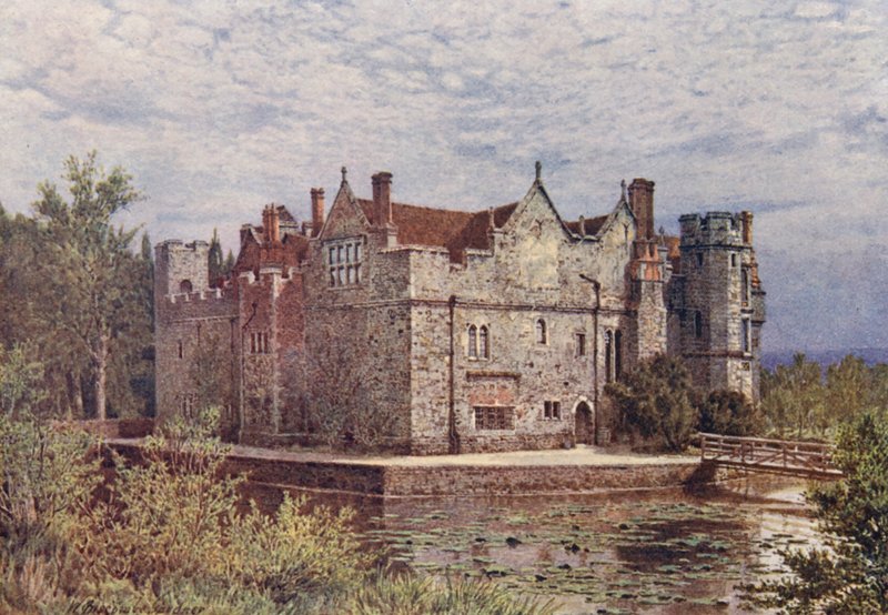 Hever Castle door William Biscombe Gardner