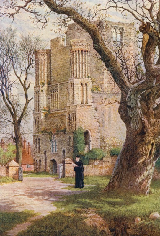 Malling Abbey door William Biscombe Gardner