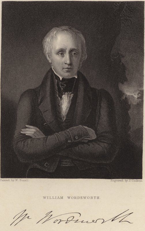William Wordsworth door William Boxall
