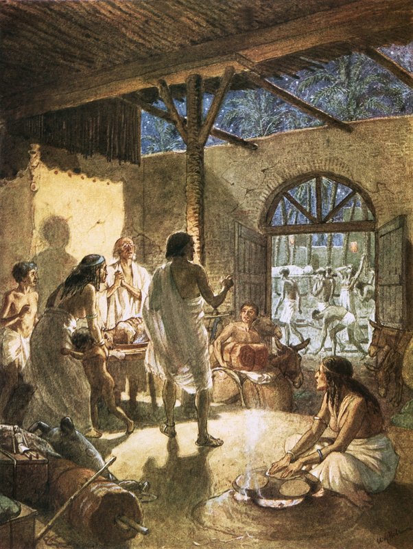 Het Pascha in Egypte door William Brassey Hole