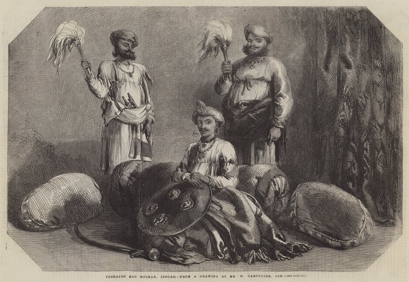 Tookajee Rao Holkar, Indore door William Carpenter