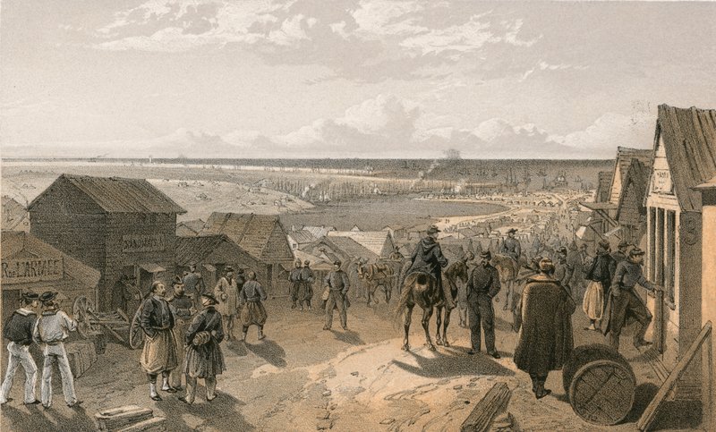 Kamiesch door William Crimea Simpson
