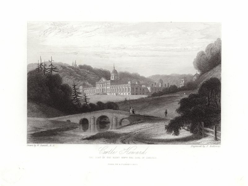 Castle Howard door William Daniell