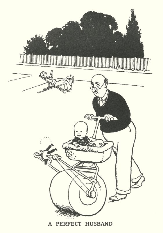 Een perfecte echtgenoot door William Heath Robinson