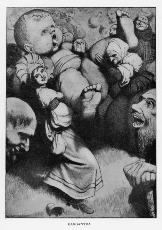 Gargantua door William Heath Robinson
