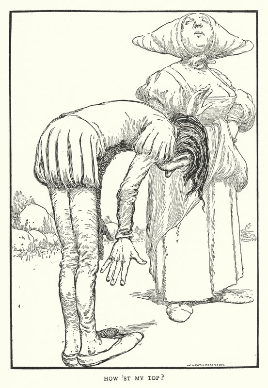Hoe is mijn tol? door William Heath Robinson